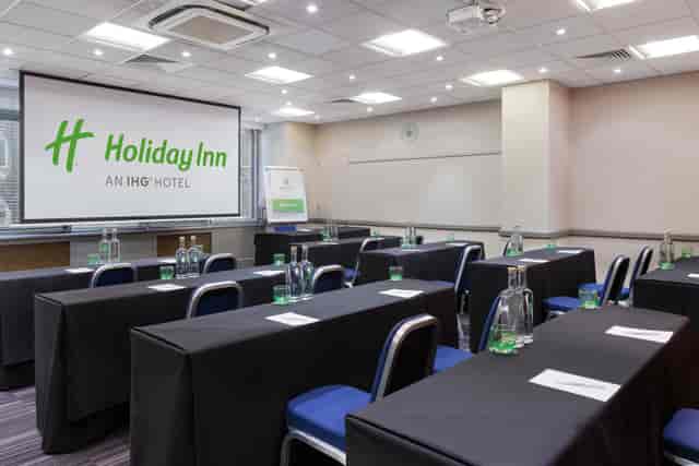Warhol in a professional meeting room at Holiday Inn London, ideal for workshops and events.