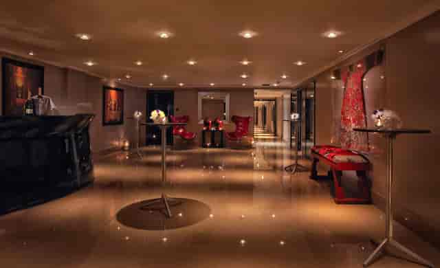 Private Suite 8 at The May Fair Hotel, elegant event space for upscale gatherings.
