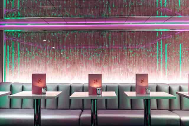 Sleek event space at Tonight Josephine Waterloo, perfect for networking and cocktail receptions.