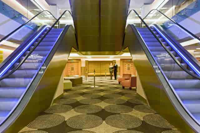 Modern New York Suite at Sofitel London Heathrow, ideal for meetings and events.