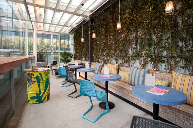 Bar area booking