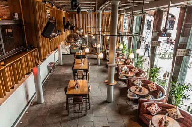 Stylish Dockside venue at Revolution Albert Dock, ideal for events with natural light.