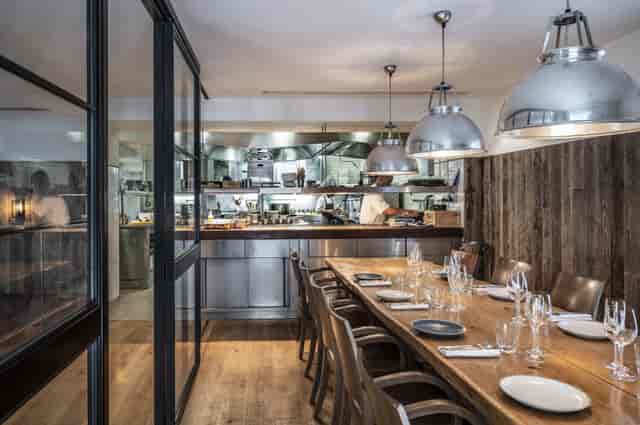 Elegant dining table at Butchers Block, ideal for fine dining events and gatherings.