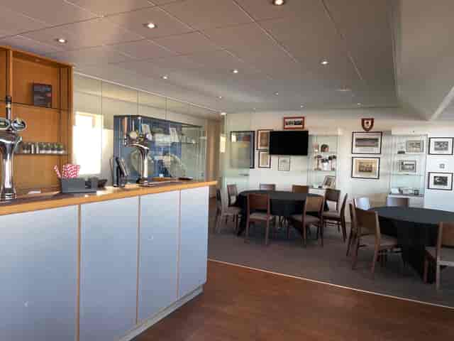Trustees Lounge at Twickenham Stoop: modern event space for networking and gatherings.