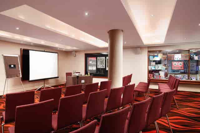 Hard Days Night Suite meeting room with modern decor for events and presentations.
