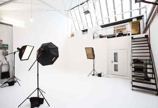 Versatile event space at North 17 Studios, ideal for workshops and photo shoots.