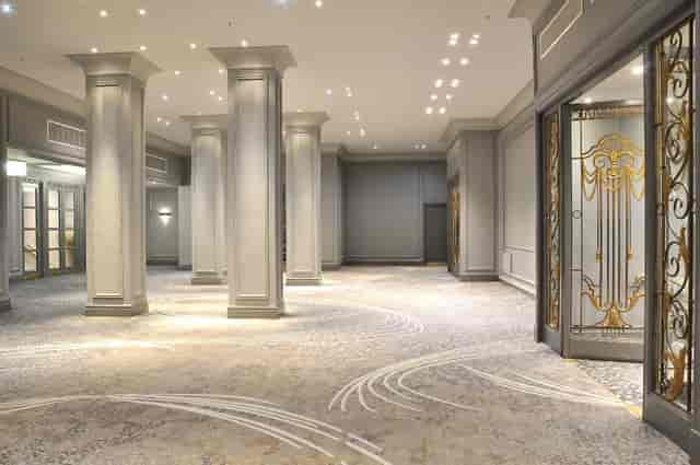 Elegant ballroom at JW Marriott Grosvenor House, ideal for corporate meetings and events.