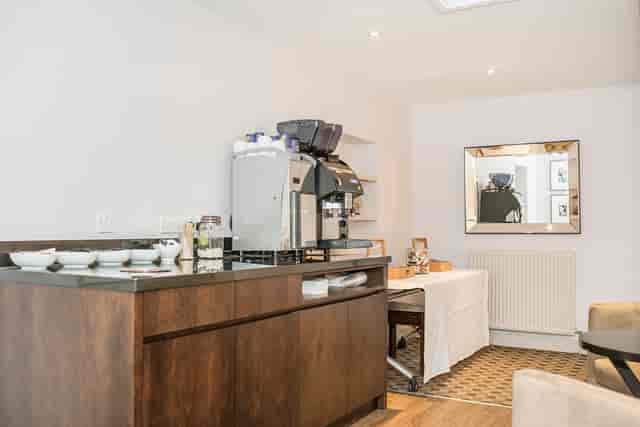 Refreshment area in New Place Hotel, Hampshire; ideal for meetings and events.