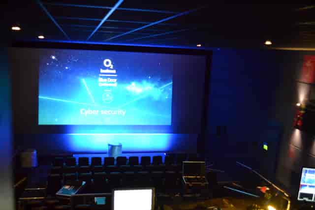 Medium screen event space at Cineworld O2 Greenwich for corporate meetings and seminars.