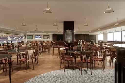 Garisson Suite at Birmingham City FC, spacious event space for meetings and gatherings.