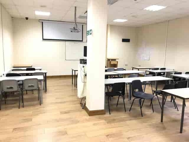 Versatile meeting space in Jilani Hall, ITC Centre for workshops and training sessions.