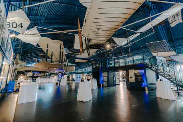 Gala, reception, airplane, Science Museum