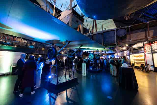 Flight museum gala event