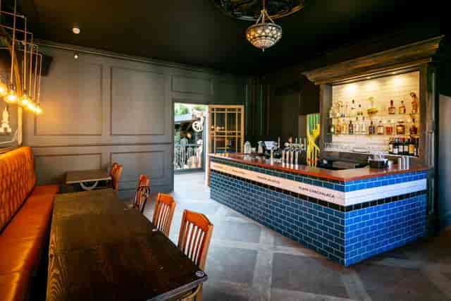 Stylish function room at Eddie's Bar, perfect for networking events and gatherings.