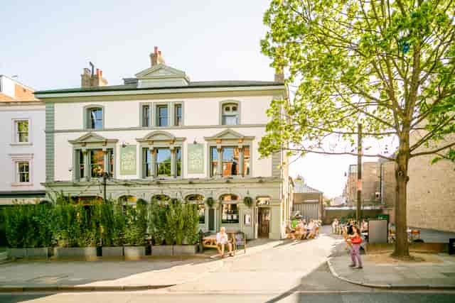 Charming outdoor function room at Eddie's Bar, ideal for casual gatherings and events.