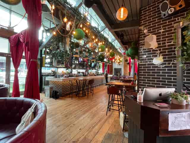 Vibrant Impossible Bar with stylish decor, ideal for events and gatherings.