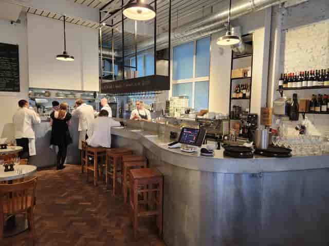 St. John's Hyde Park main hall: industrial-chic venue for networking events and corporate mixers.
