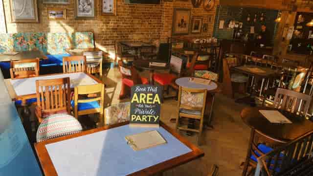 Cozy Pimlico Corner venue with warm decor, ideal for private events and gatherings.