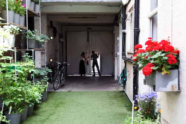The Courtyard, Workshop, and Canteen