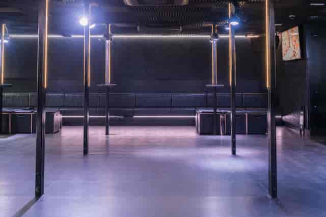 BeatBox event space in Boxpark Croydon, modern design for corporate and social gatherings.