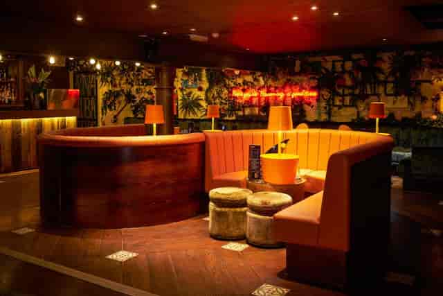Stylish lounge in Little Havanna, perfect for cocktail receptions and networking events.