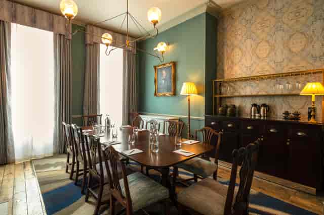 Seymour Room at Home Grown Club, elegant meeting space for intimate gatherings.