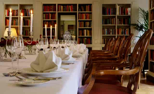 Seamus Heaney Library Bloomsbury intimate dinner event