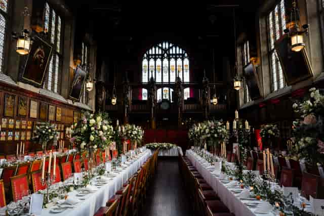 Lincoln's Inn Great Hall banquet | formal event | gala