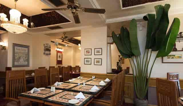 Elegant dining space at Lagenda Restaurant, perfect for intimate events and private dinners.