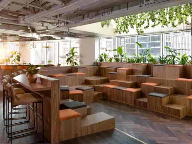 Outdoor Terrace at Uncommon Liverpool Street, modern space for workshops and meetings.