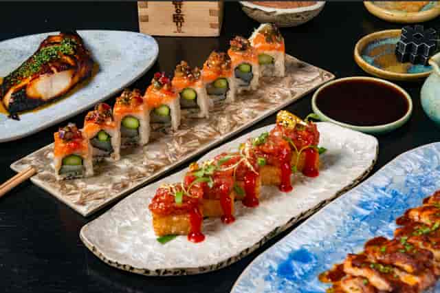 Chotto Matte Lava Lounge sushi, corporate reception catering