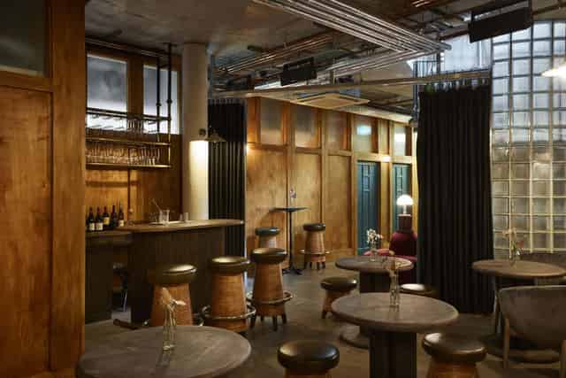 Downstairs bar