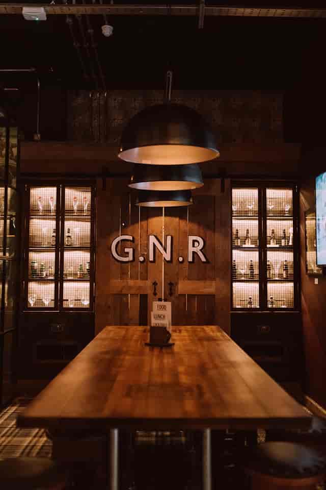 Stylish tasting room with rustic decor, ideal for upscale events and private gatherings.