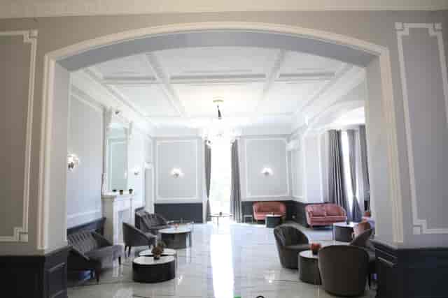 Hilltop Lounge at Ponsbourne Park Hotel, elegant event space for networking and gatherings.