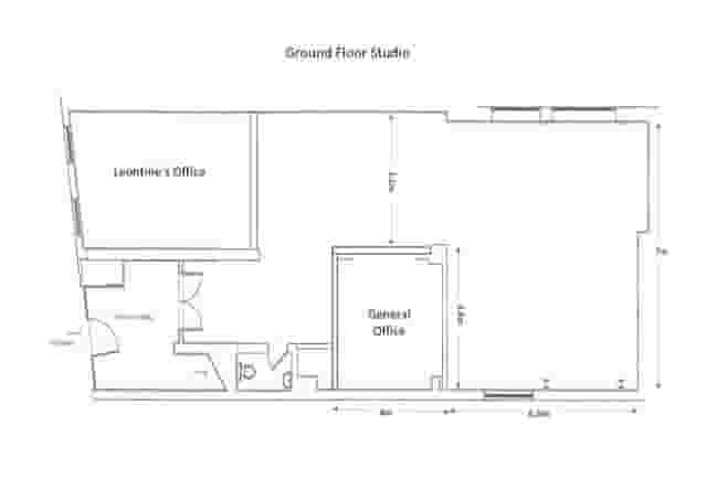 Ground floor studio