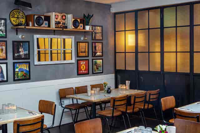 Stylish event space at The Record Shop, perfect for gatherings and networking.