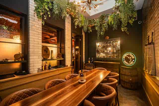 Private dining room at The Wren Tavern, ideal for intimate gatherings and networking events.
