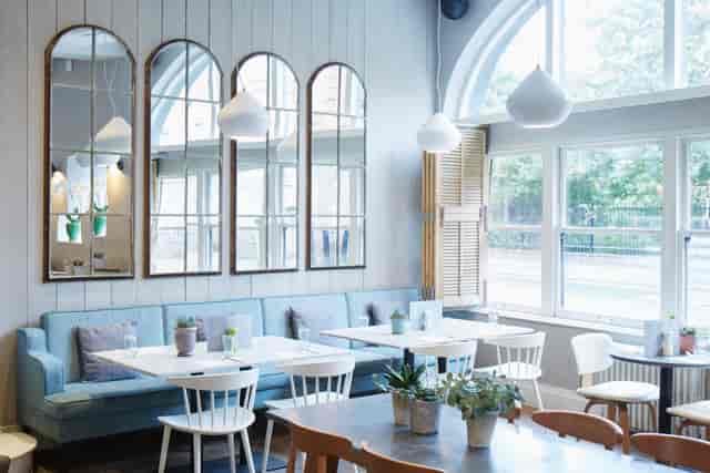 Stylish event space at No.11 Pimlico Road, perfect for meetings and gatherings.