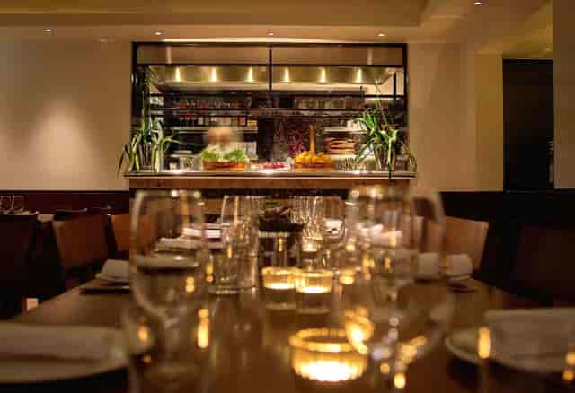 Elegant private dining room at Barrafina, ideal for upscale events and corporate dinners.