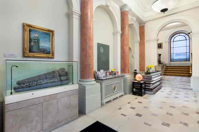 William Buckland Room entrance with elegant columns, perfect for meetings and events.
