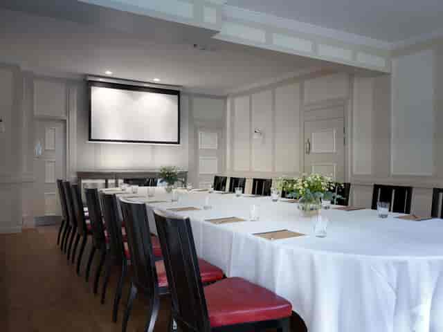 The Marx Room at Quo Vadis: elegant meeting space for corporate events and workshops.