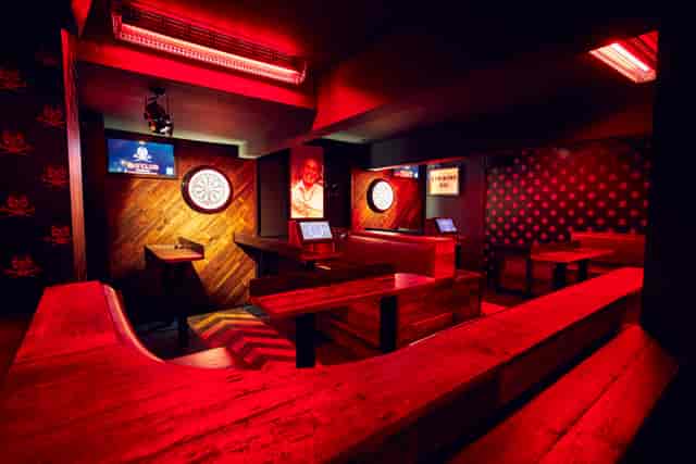 Vibrant Darts Space at 180 Club, perfect for networking and team-building events.