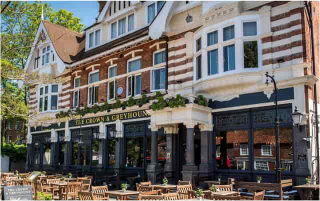 Dulwich Suite at The Crown and Greyhound, elegant venue for weddings and corporate events.