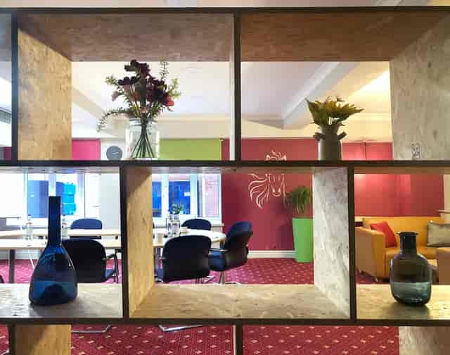 Meeting room at Ibis Styles Reading with modern decor, ideal for workshops and team meetings.