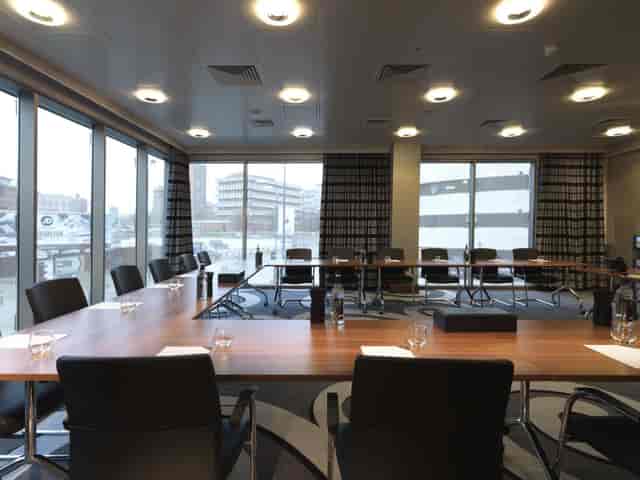 Meeting Room 9 at Clayton Hotel Birmingham, bright space for workshops and meetings.