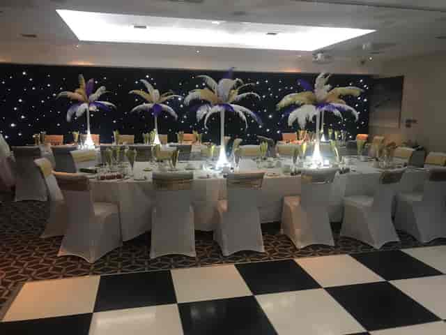 Ambassador Suite at Holiday Inn Southend, elegant banquet room for gala events.