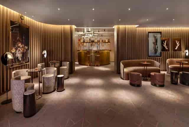 Elegant lounge in Ballroom A, ideal for networking events and cocktail receptions.