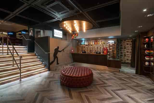 Main Hall Exclusive at All Star Lanes, stylish venue for networking and events.