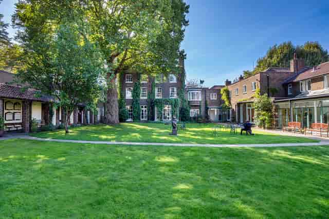 Queen Elizabeth Conference room, serene outdoor venue for meetings and events.
