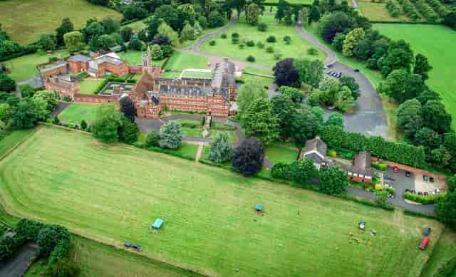 Garden Pavilion at Stanbrook Abbey Hotel, ideal for corporate retreats and events.